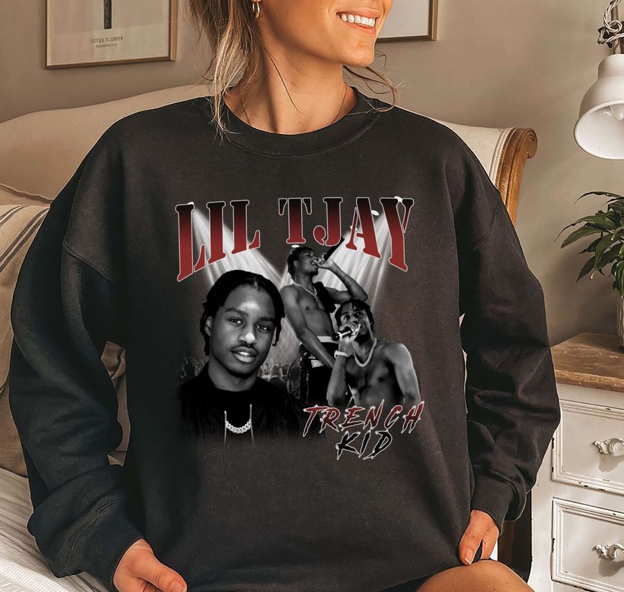Vintage Lil Tjay 90S Bootleg Style Rap Tione Jayden Merritt Tee Shirt