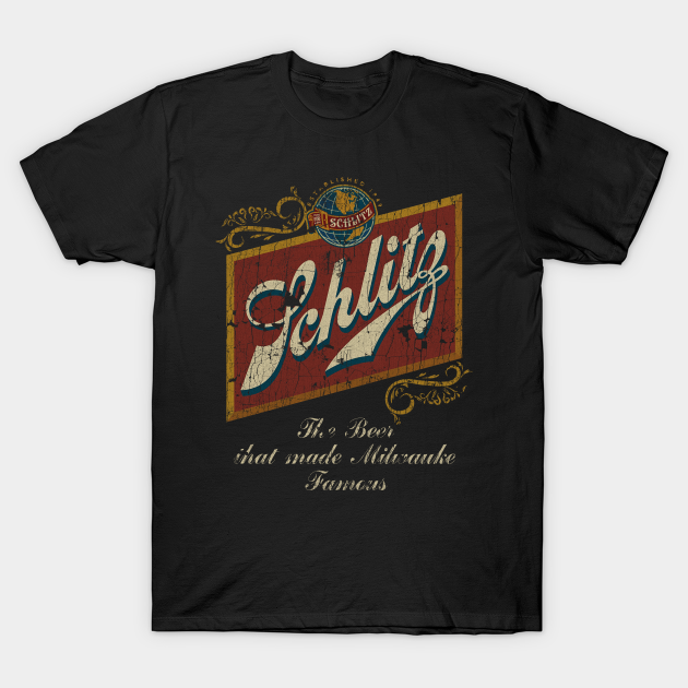 VINTAGE - Schlitz Beer Milwaukee T-shirt, Hoodie, SweatShirt, Long Sleeve