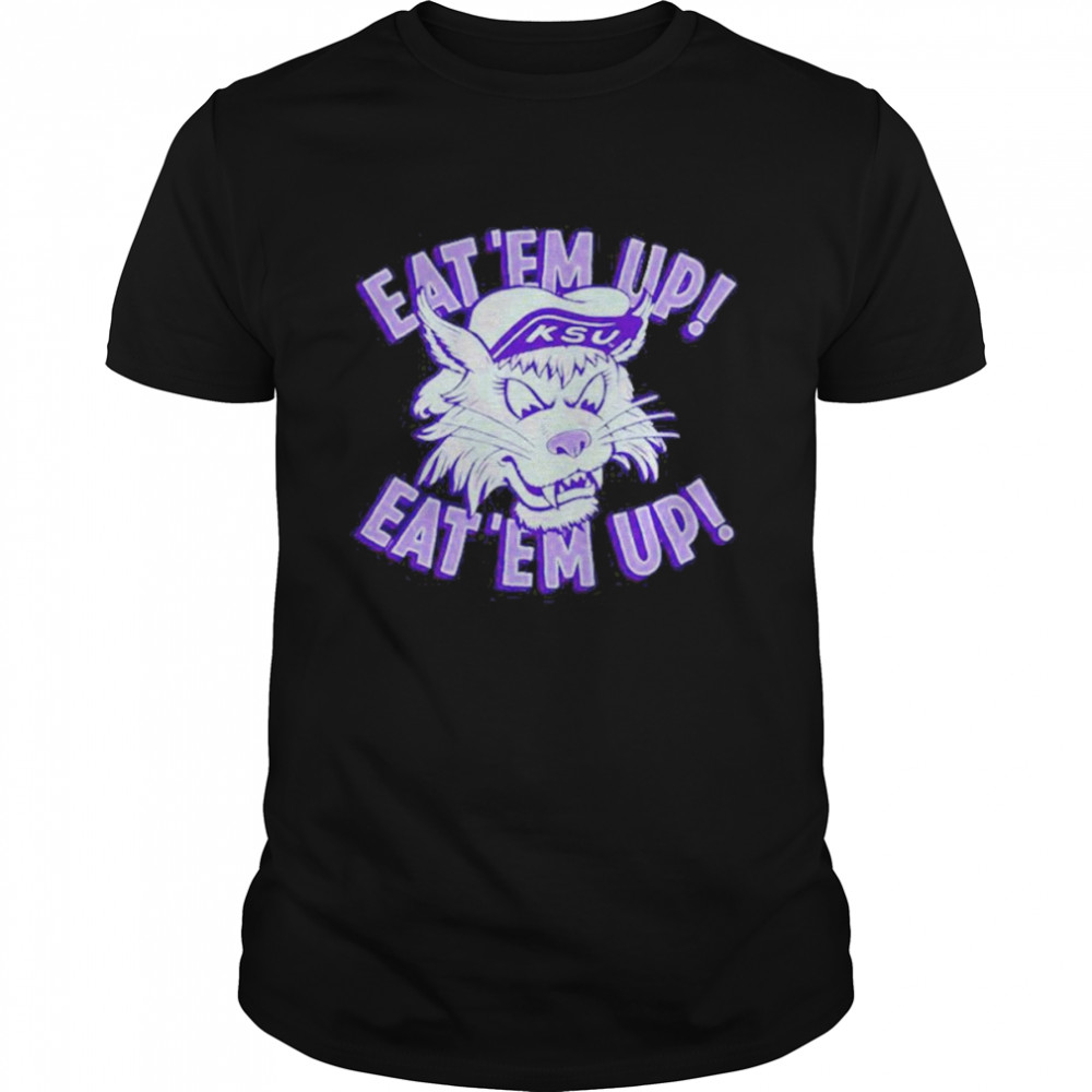 Vintage Wildcat Ksu Eat ’em Up Shirt