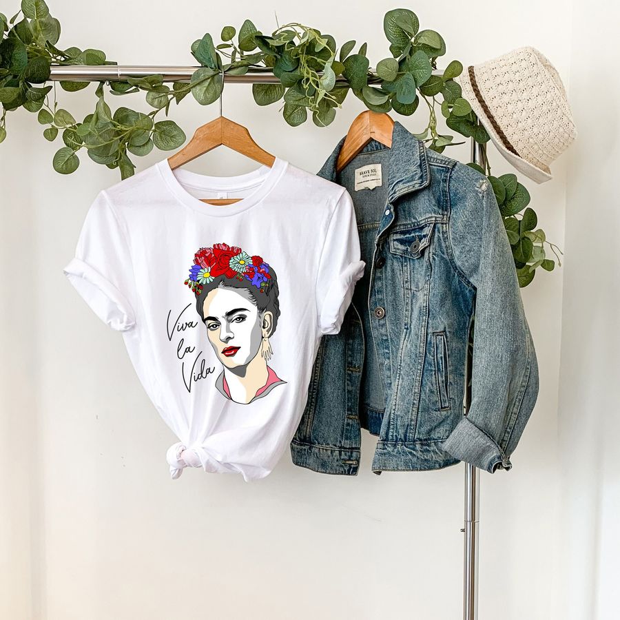 Viva La Vida Frida Kahlo Womens Feminist Unisex T-Shirt