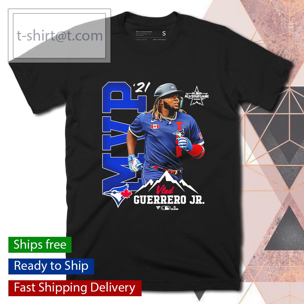 Vladimir Guerrero Jr. Toronto Blue Jays 2021 MLB All-Star Game MVP shirt