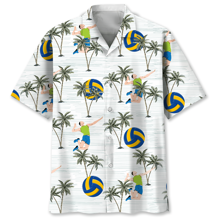 Volleyball Coconut Hawaiian Shirt.png