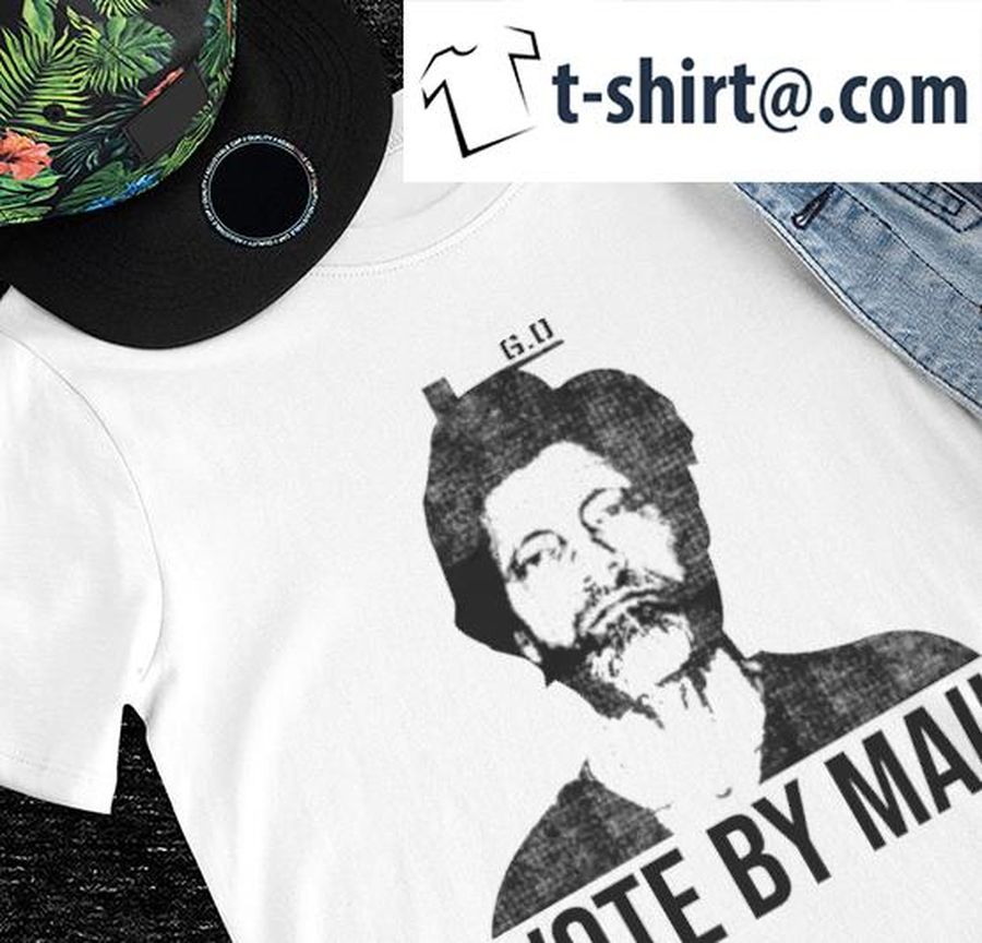 Vote By Mail Ted Kaczynski retro art shirt