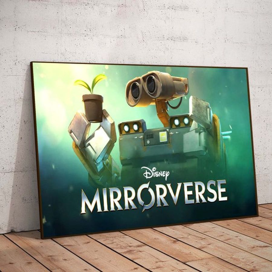 Wall-E In Disney Mirrorverse Home Decor Poster Canvas