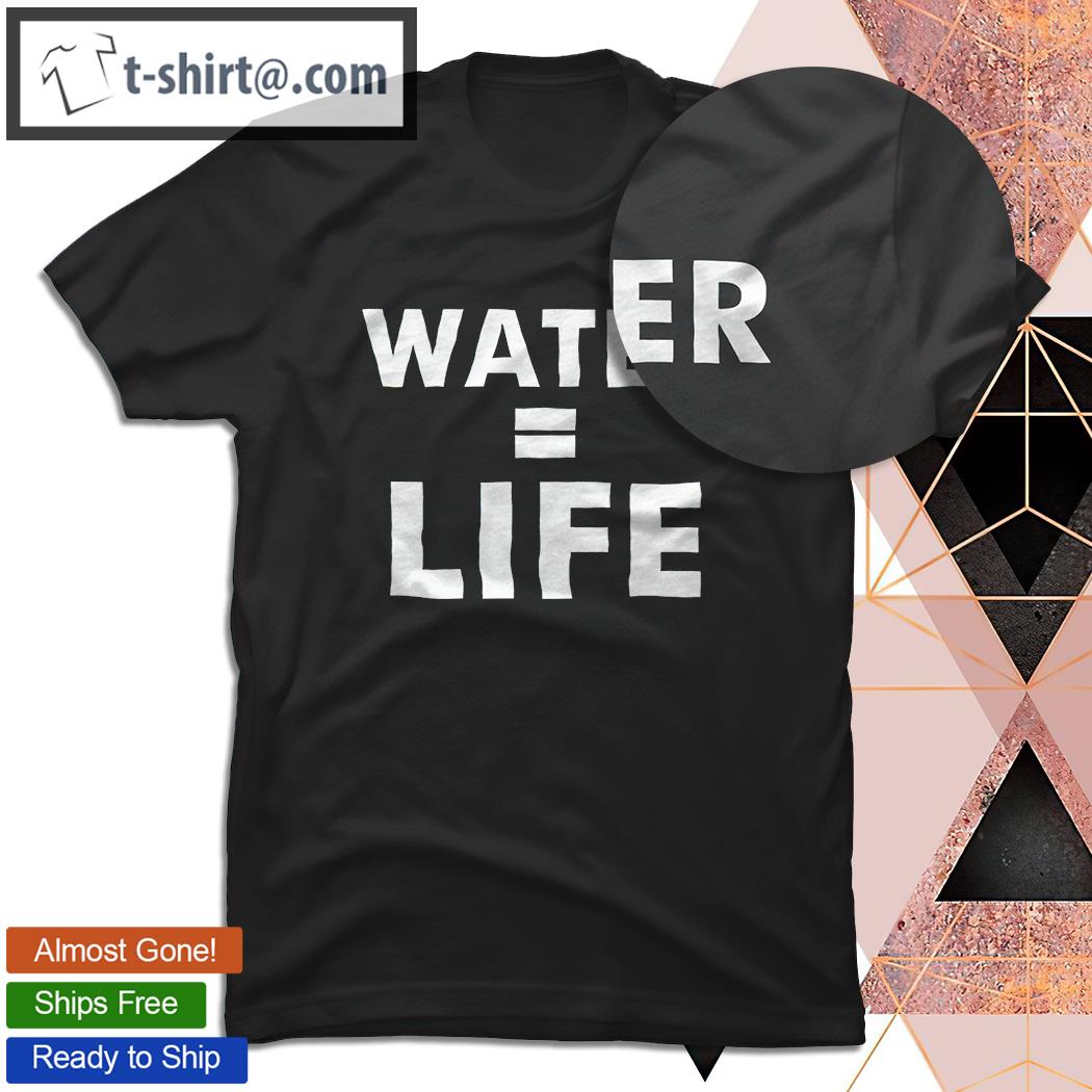 Water Equals Life Matt Bishop TurkishGP Lance Stroll shirt