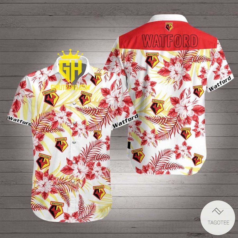 Watford FC Beautiful Hawaiian Shirt