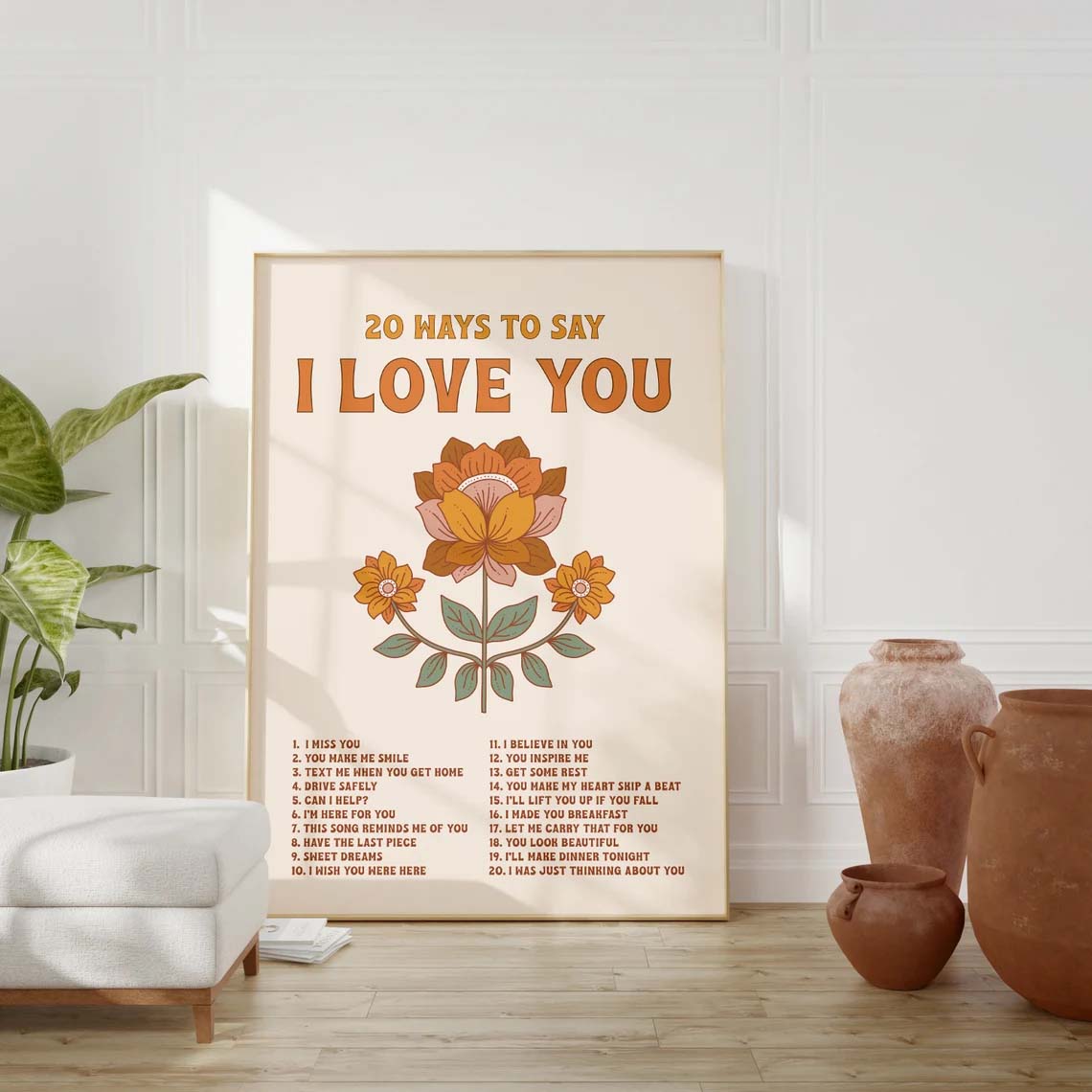Ways To Say I Love You Best Poster