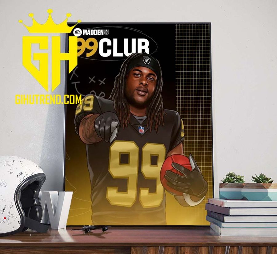 Welcome Back To The 99 Club Davante Adams Poster Canvas