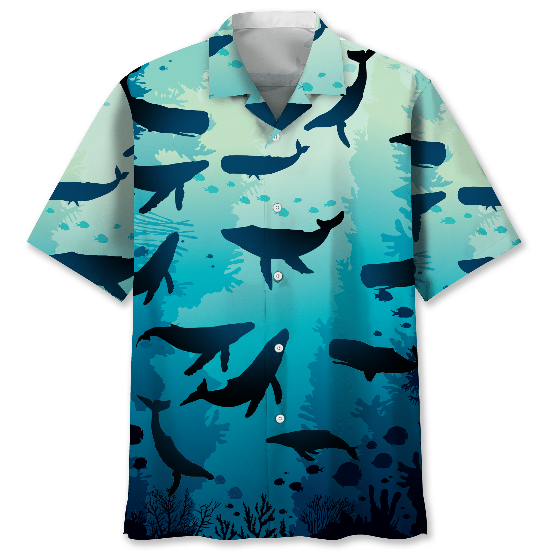 Whale Beach Hawaiian Shirt