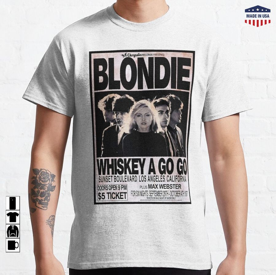Whiskey A Go Go Early Concert Classic T-Shirt
