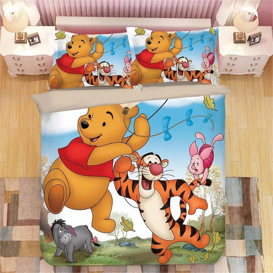 Winnie The Pooh #5 Duvet Cover Quilt Cover Pillowcase Bedding