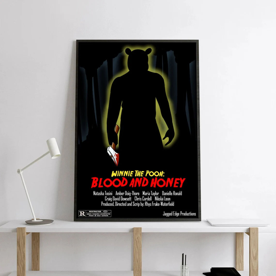 Winnie The Pooh Blood And Honey Poster