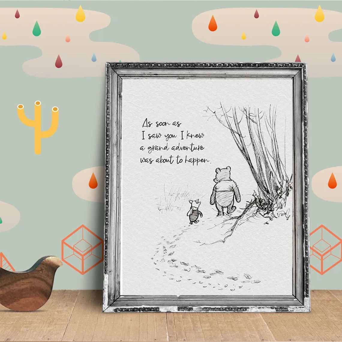 Winnie The Pooh Quotes Poster