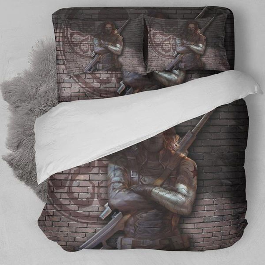 Winter Soldier Bedding Set Duvet Cover Set