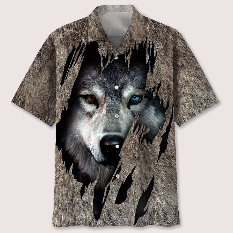 Wolf Hawaiian Shirt