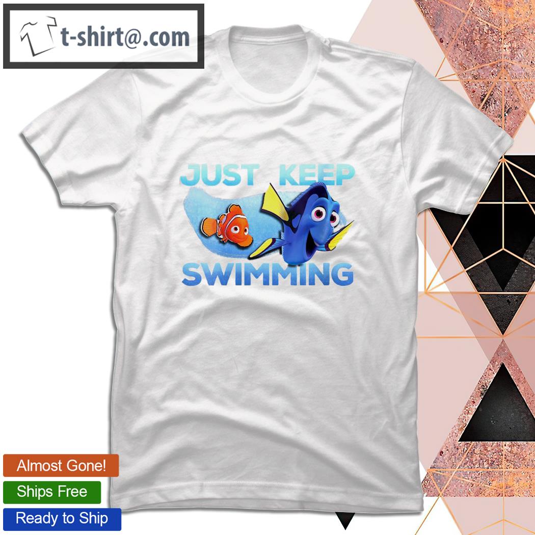 Womens Finding Dory Just Swimming With Nemo T-shirt