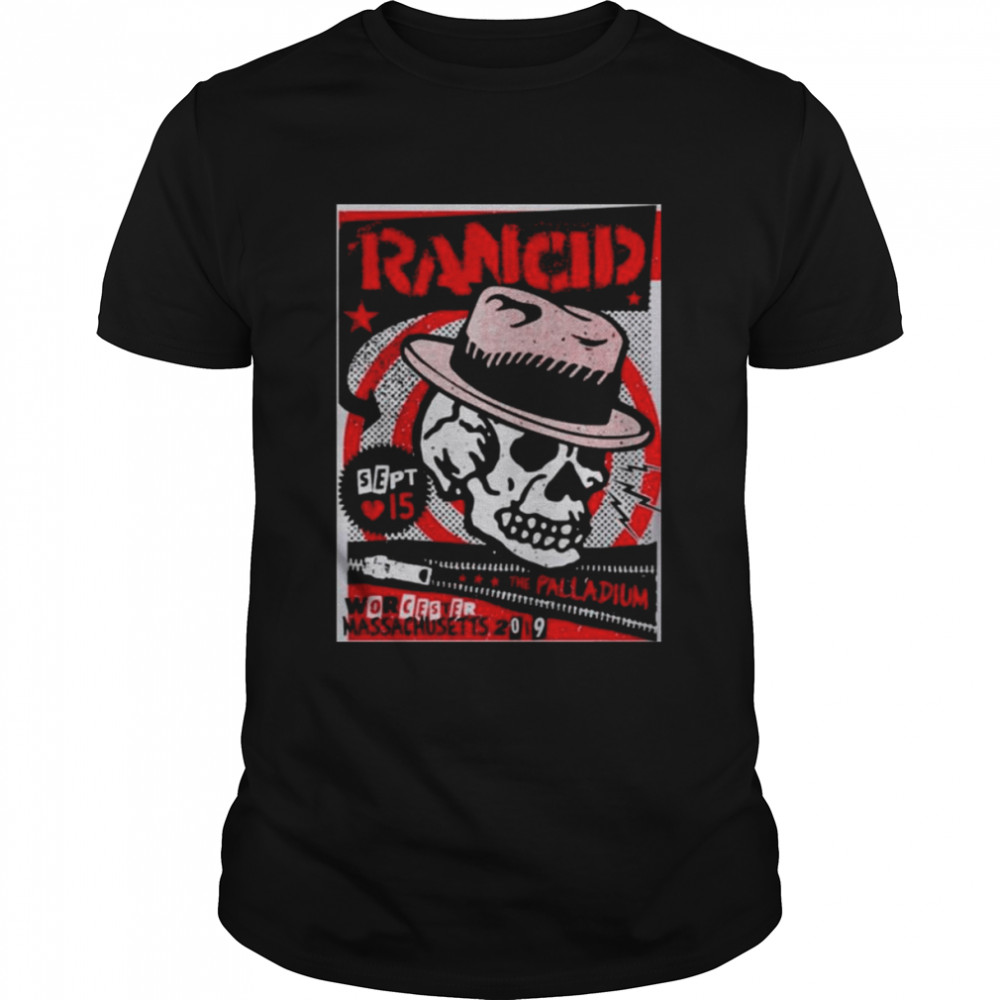Worcester Massachusetts Rancid Band shirt
