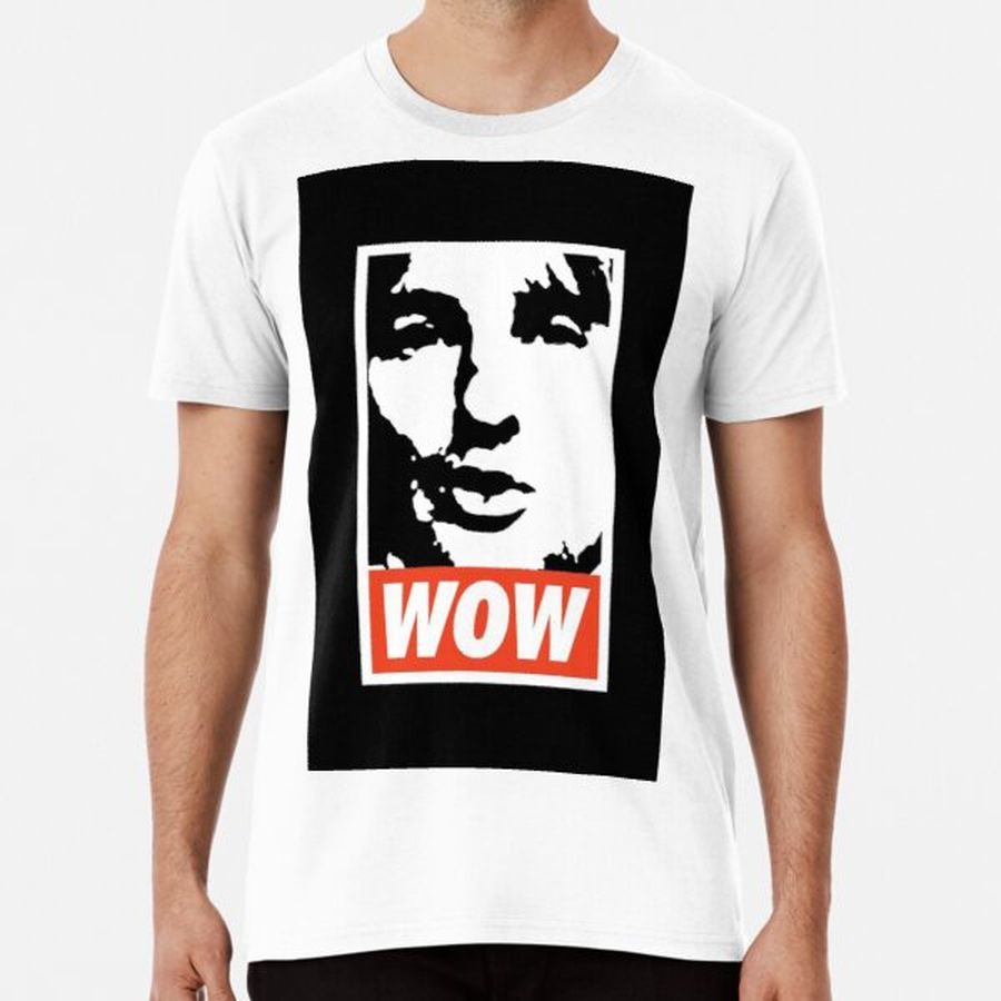 Wow. It's Owen Wilson. Wow. Premium T-Shirt