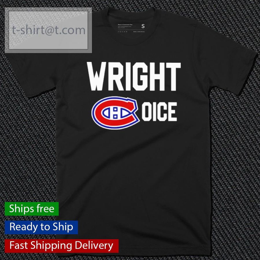 Wright Choice Montreal Canadiens Hockey Shirt