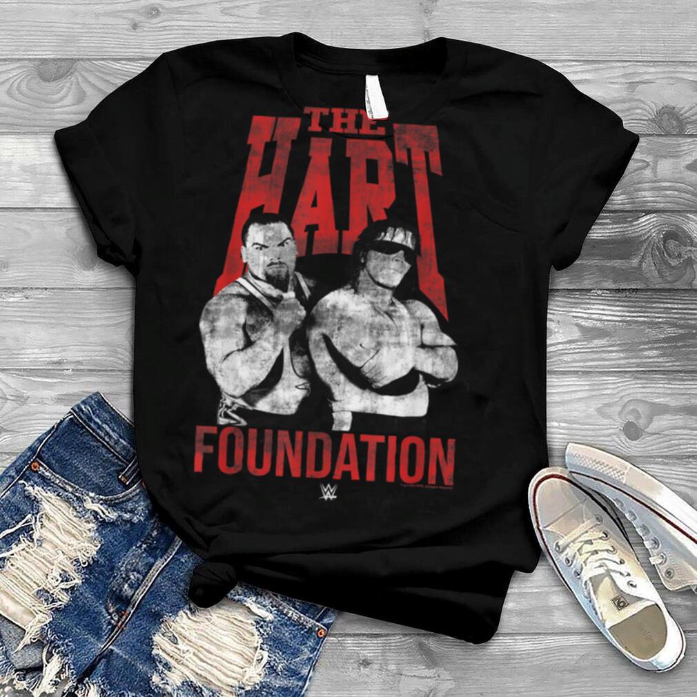 WWE Bret and Anvil The Hart Foundation T Shirt
