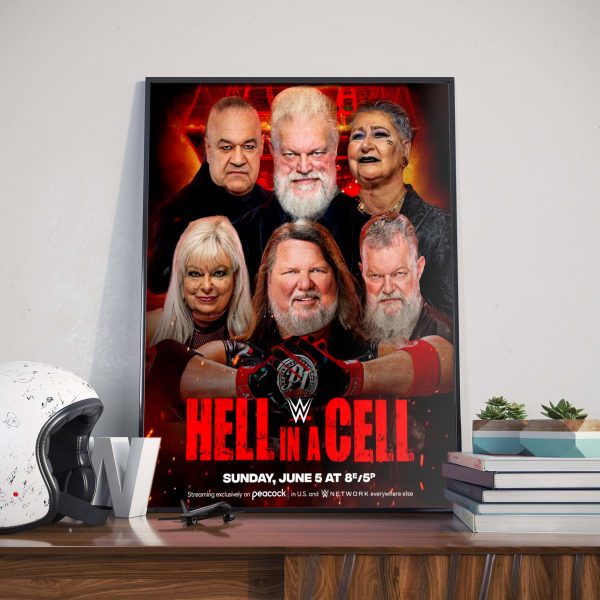 WWE Hell In A Cell Home Decor Poster Canvas