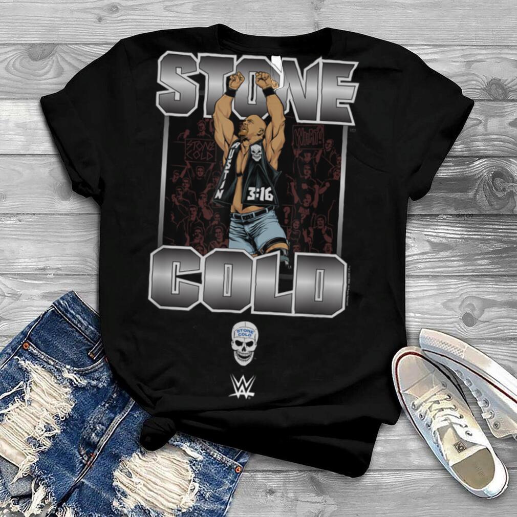 WWE Stone Cold Steve Austin Cartoon T Shirt