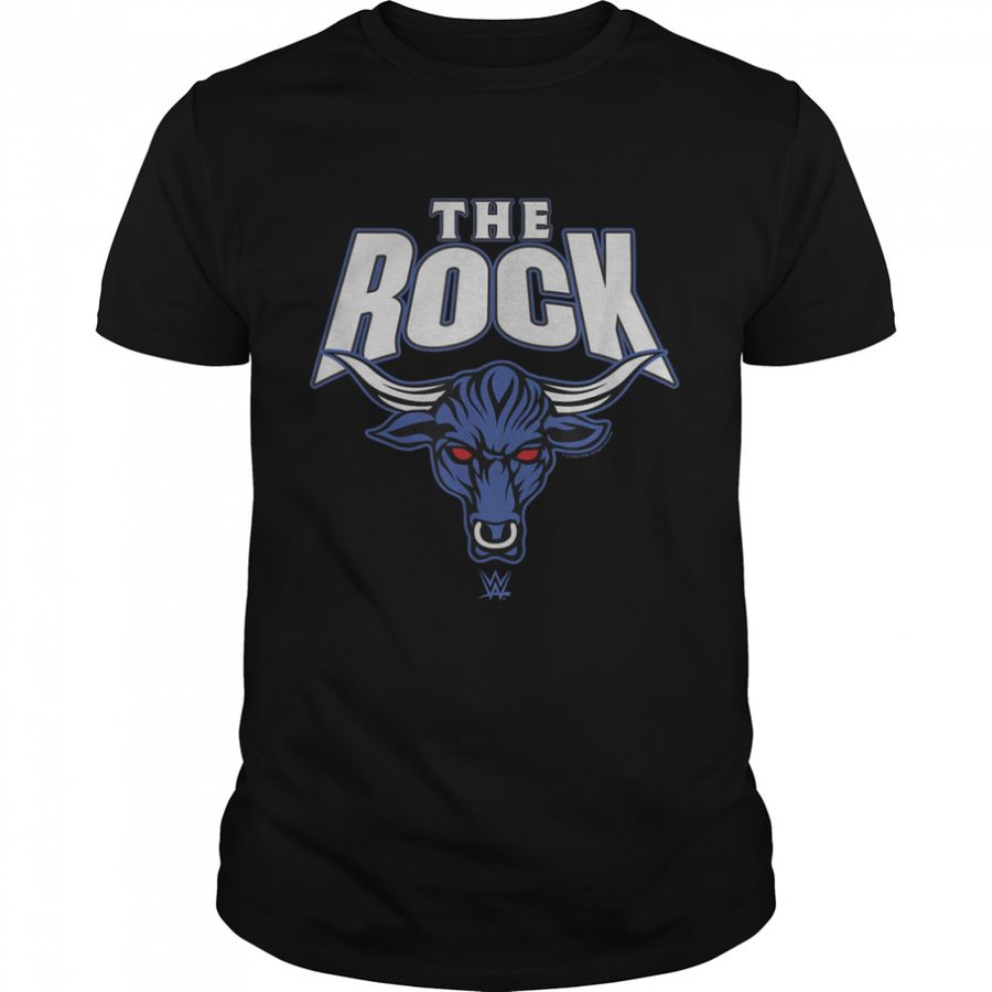 WWE The Rock Bull Head Logo T-Shirt