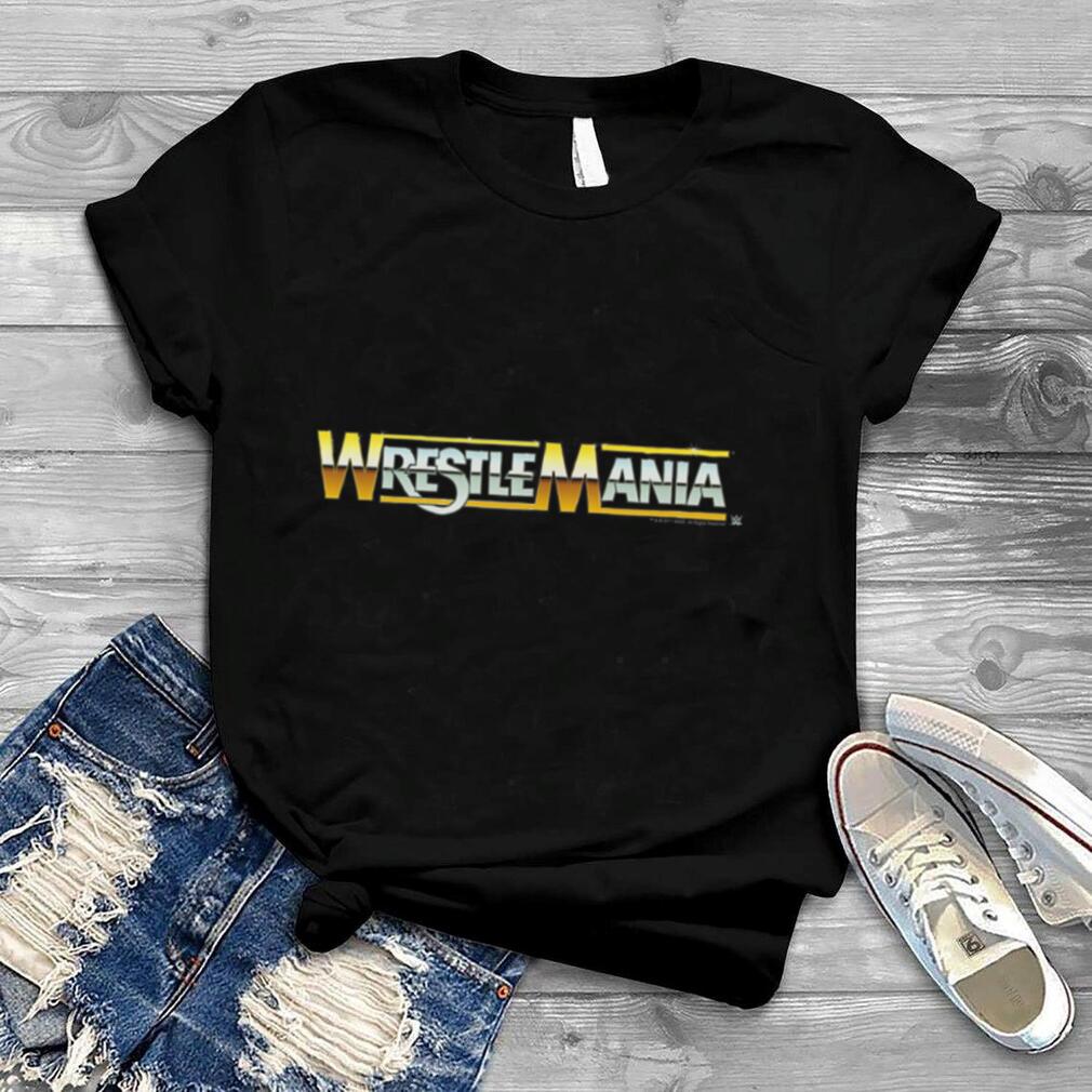 WWE Wrestlemania Logo T Shirt