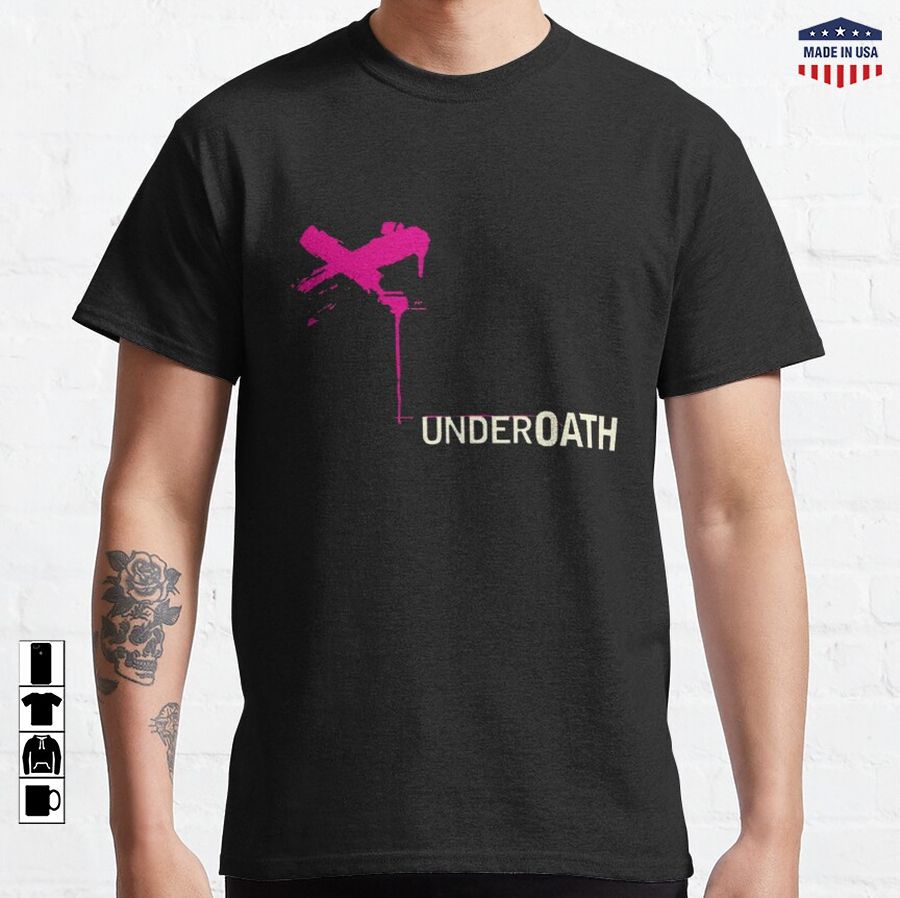 X PURPLE UNDEROATH Classic T-Shirt