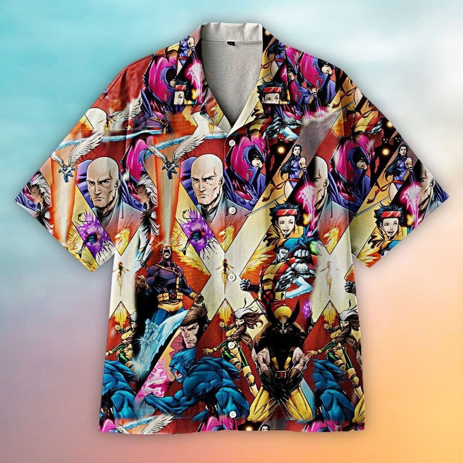 Xmen Avenger Hawaiian Vintage Summer Shirt