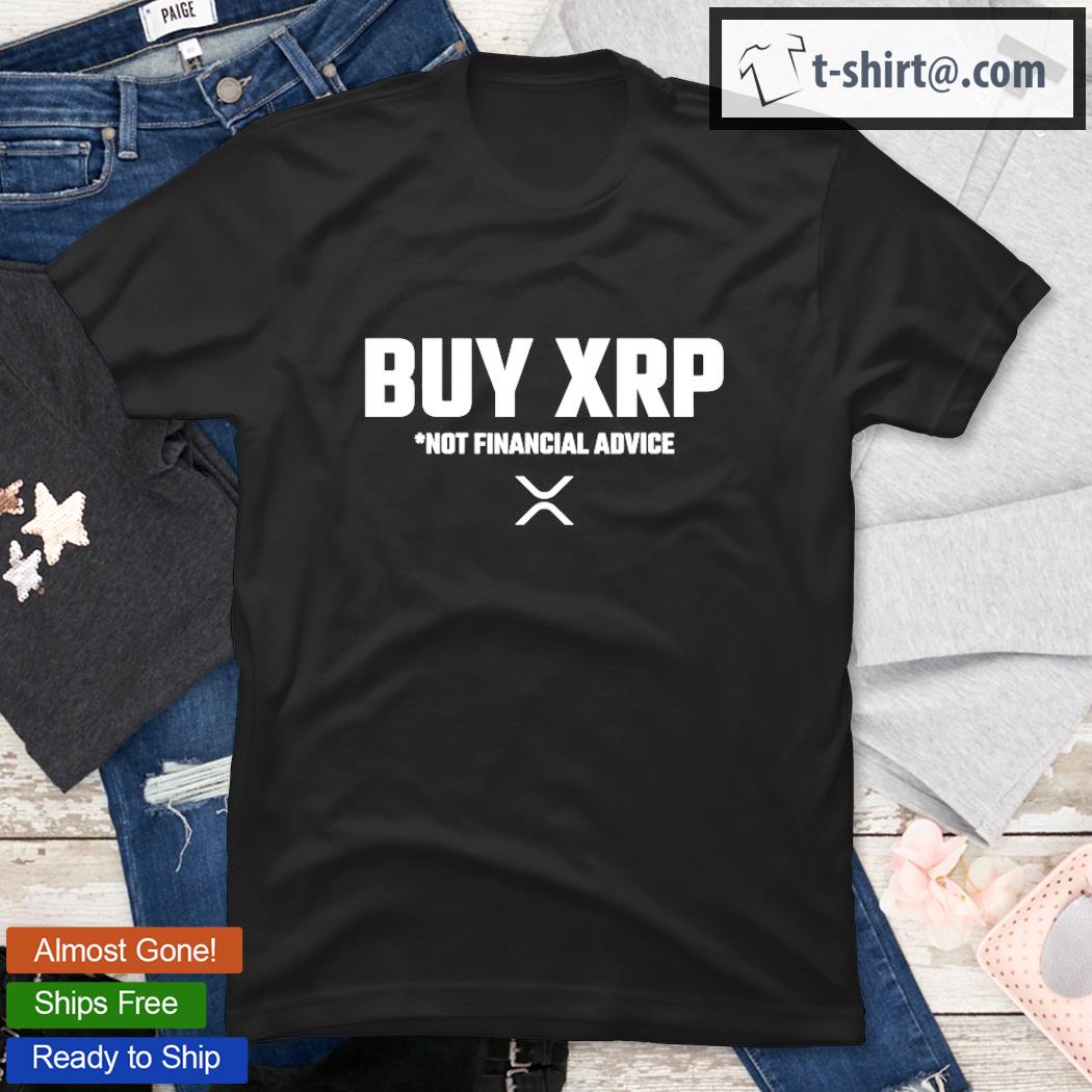 Xrp Crypto Xrp Cryptocurrency Buy Xrp Shirt