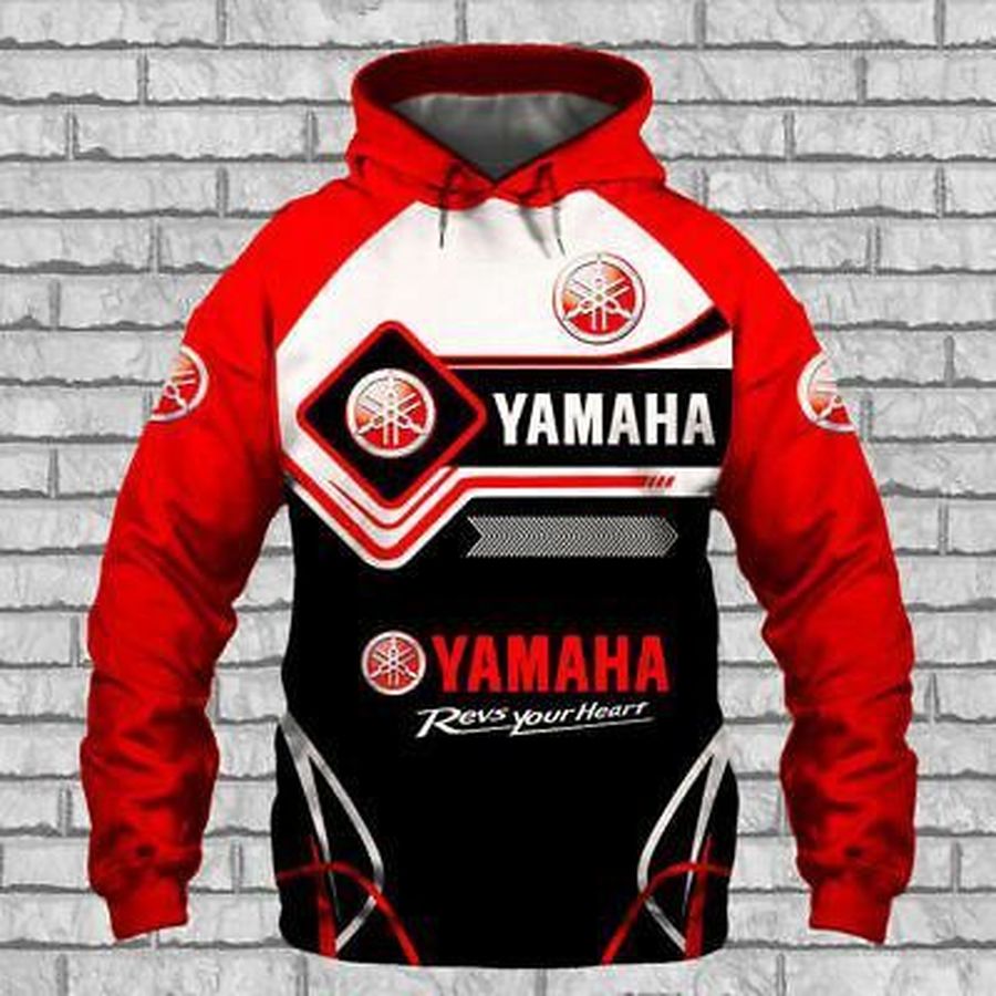 Yamaha Motorcycles Pullover And Zip Pered Hoodies Custom 3D Graphic Printed 3D Hoodie All Over Print Hoodie For Men For Women