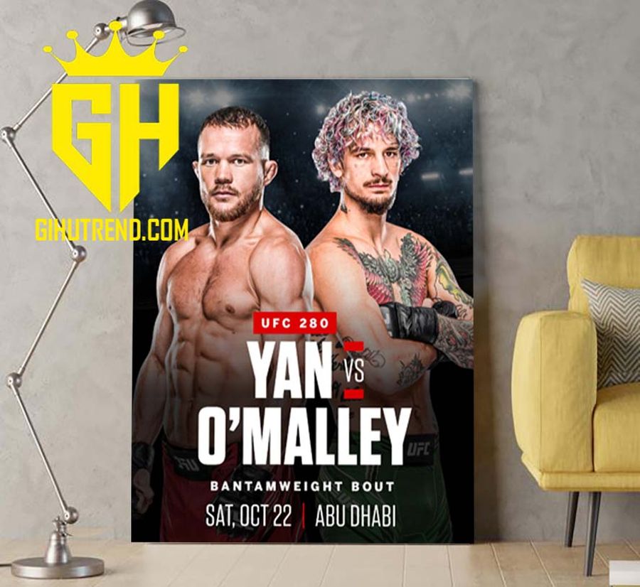 Yan Vs Omalley Bantamweight Bout Poster Canvas