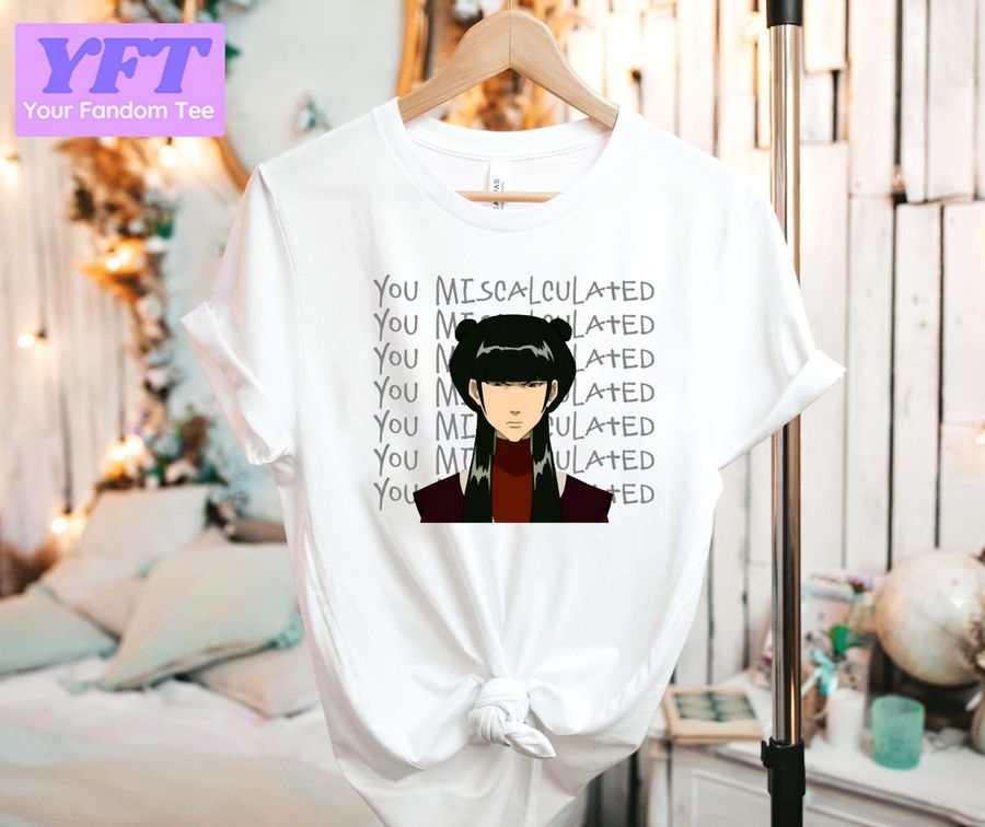 You Miscalculated Avatar The Last Airbender Unisex T-Shirt