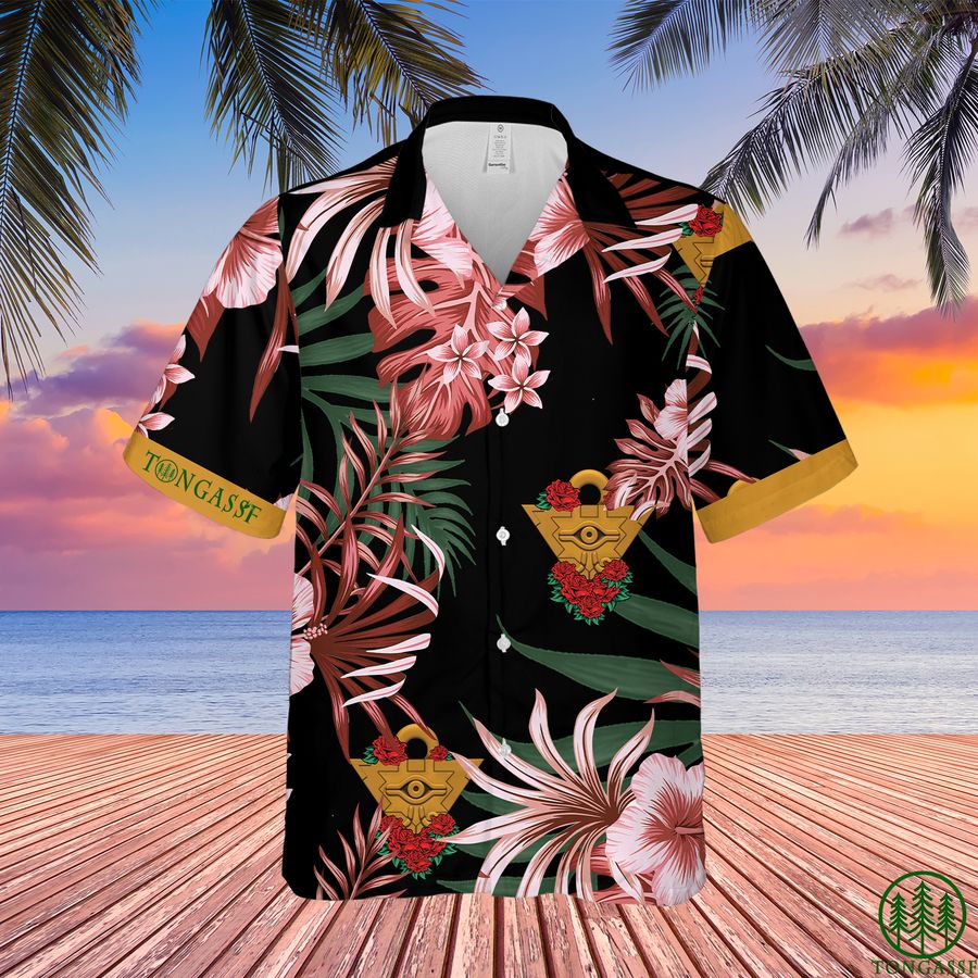 YugiOh Yugi Millennium Puzzle Hawaiian Shirt Summer Shirt