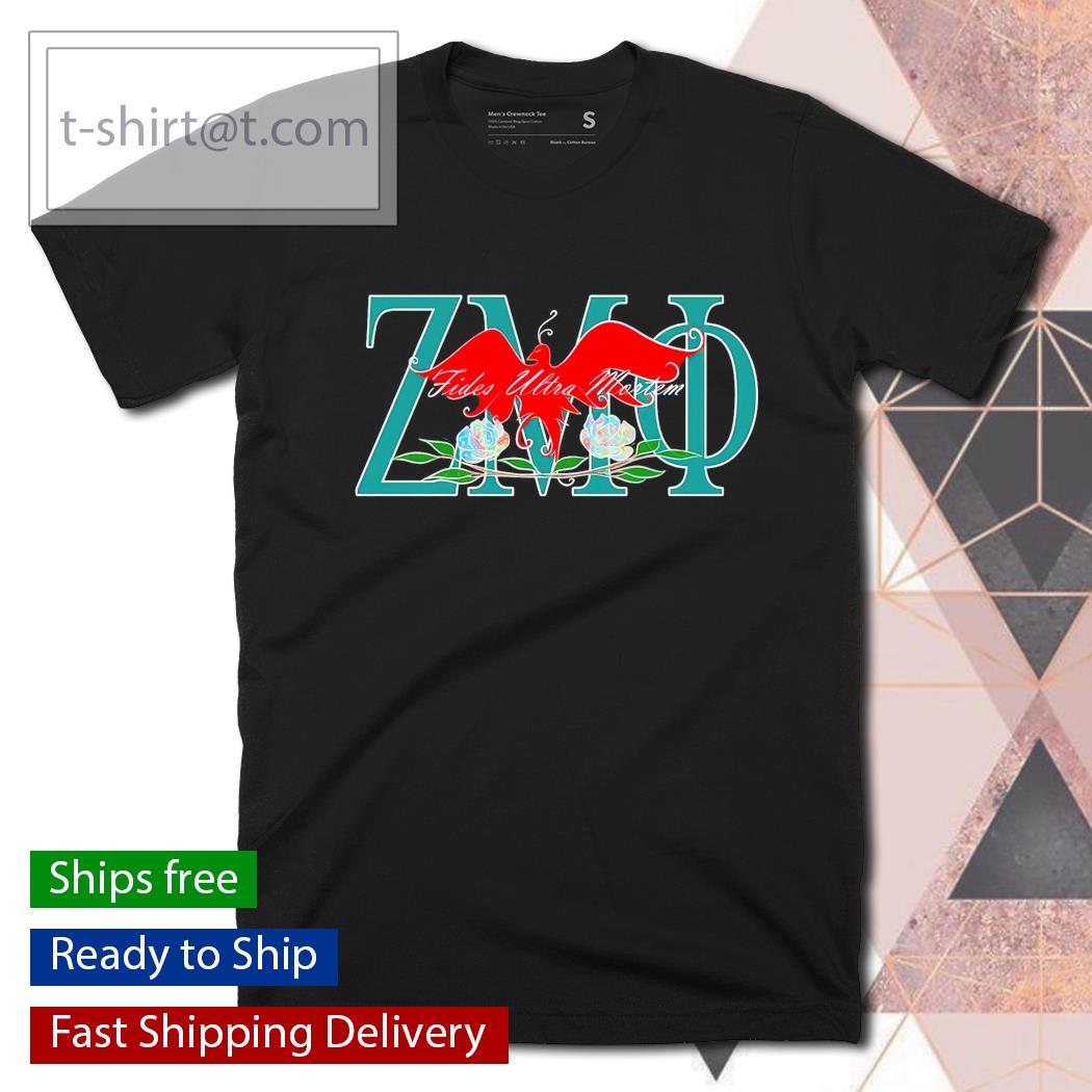 Zeta Phoenix design graphic T-shirt