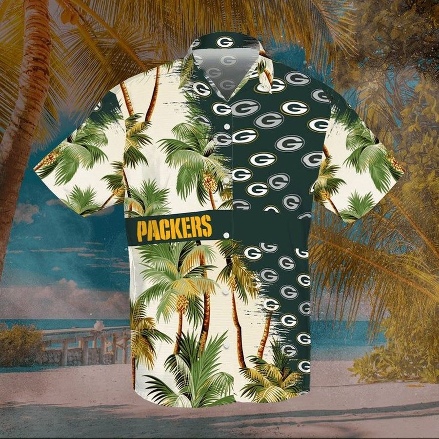 Zokastore Green Bay Packers Hawaiian Shirt Unisex 3D All Over Printed - 0507124