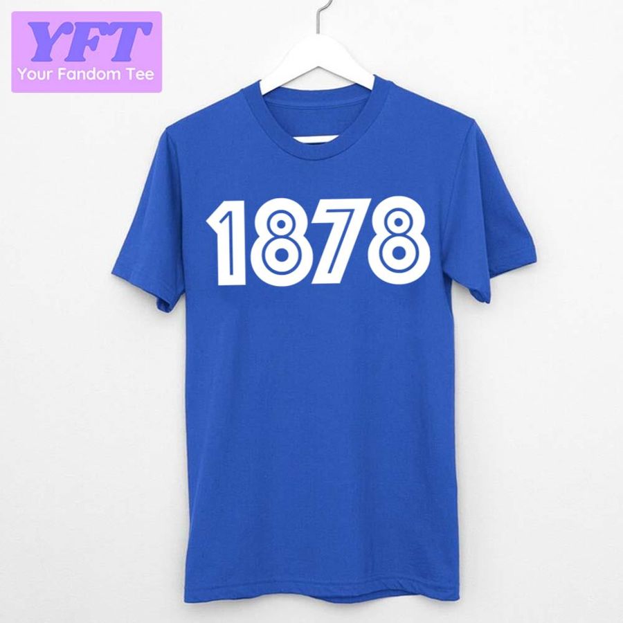 1878 Est Everton Football Design Unisex T-Shirt