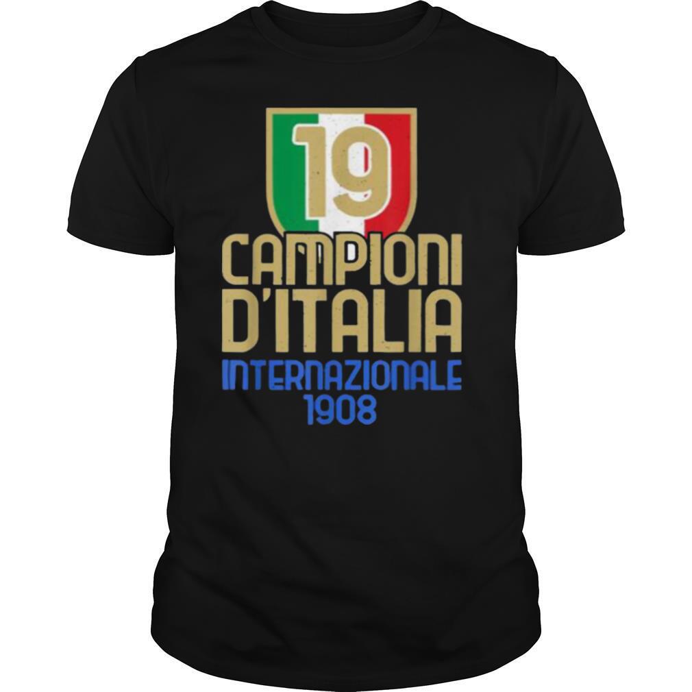 19 Volte Campioni d’Italia Amala Tifosi Nerazzurri Scudetto 1908 shirt, hoodie