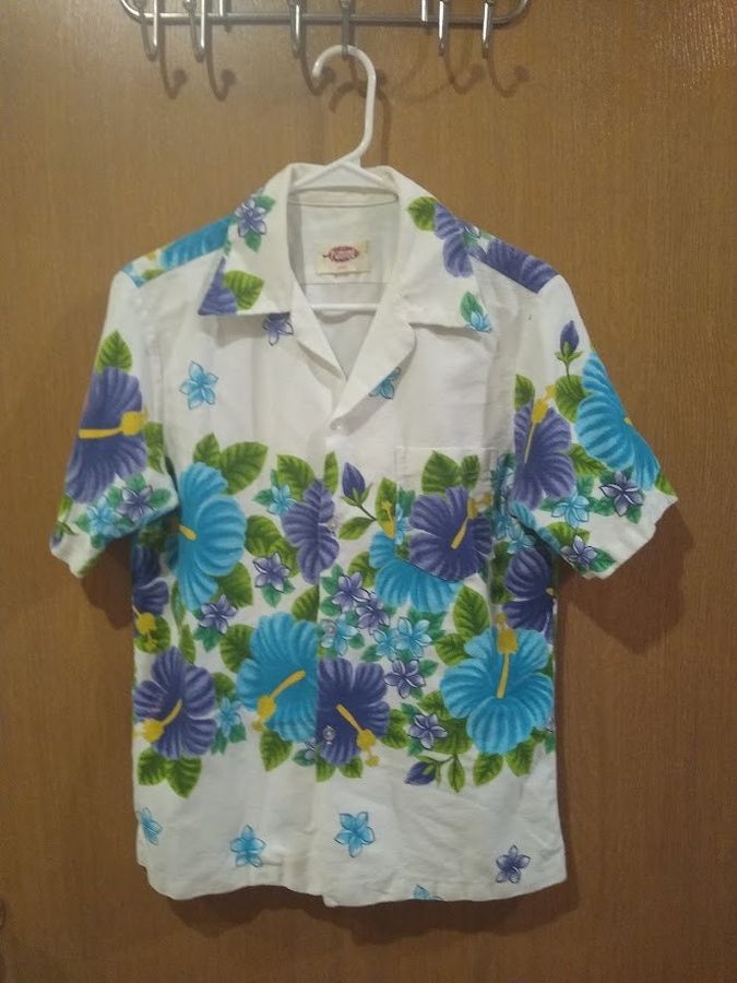 1960's Pomare Vintage Hawaiian Shirt - Men's Medium