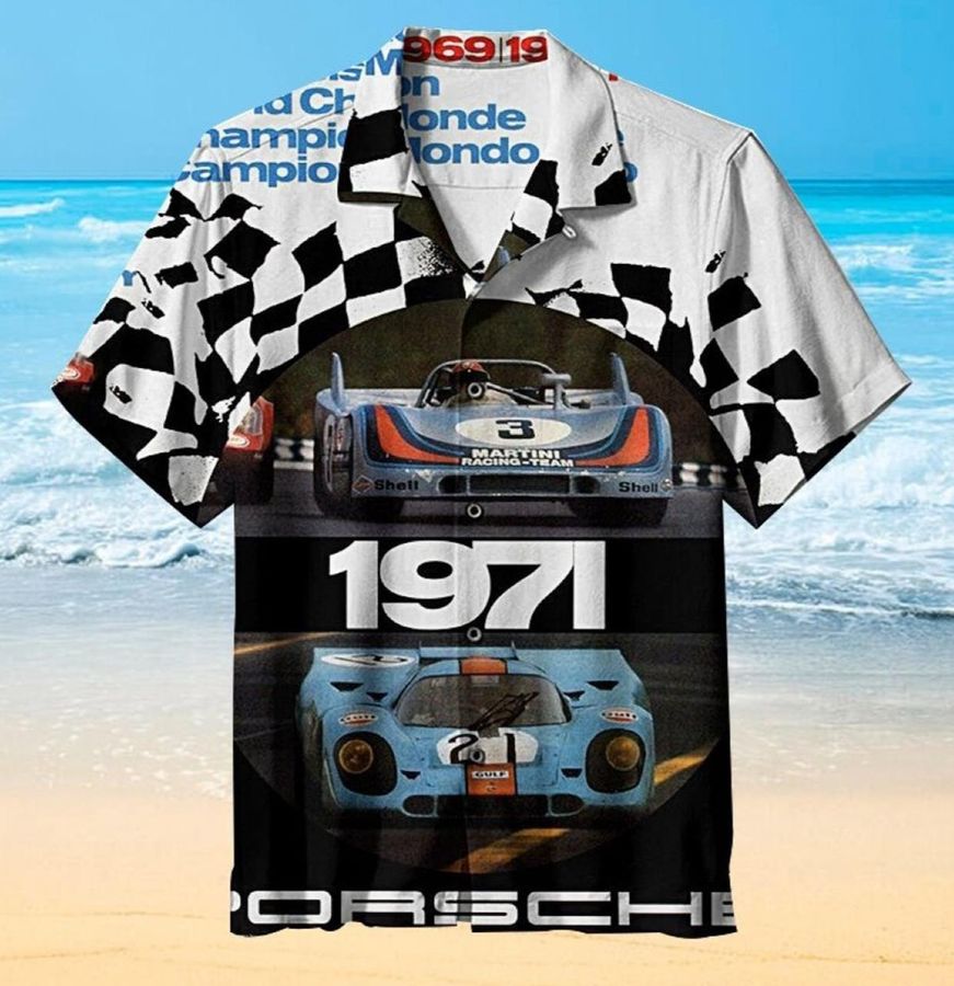 1971 Drag Racing Hawaiian Shirts