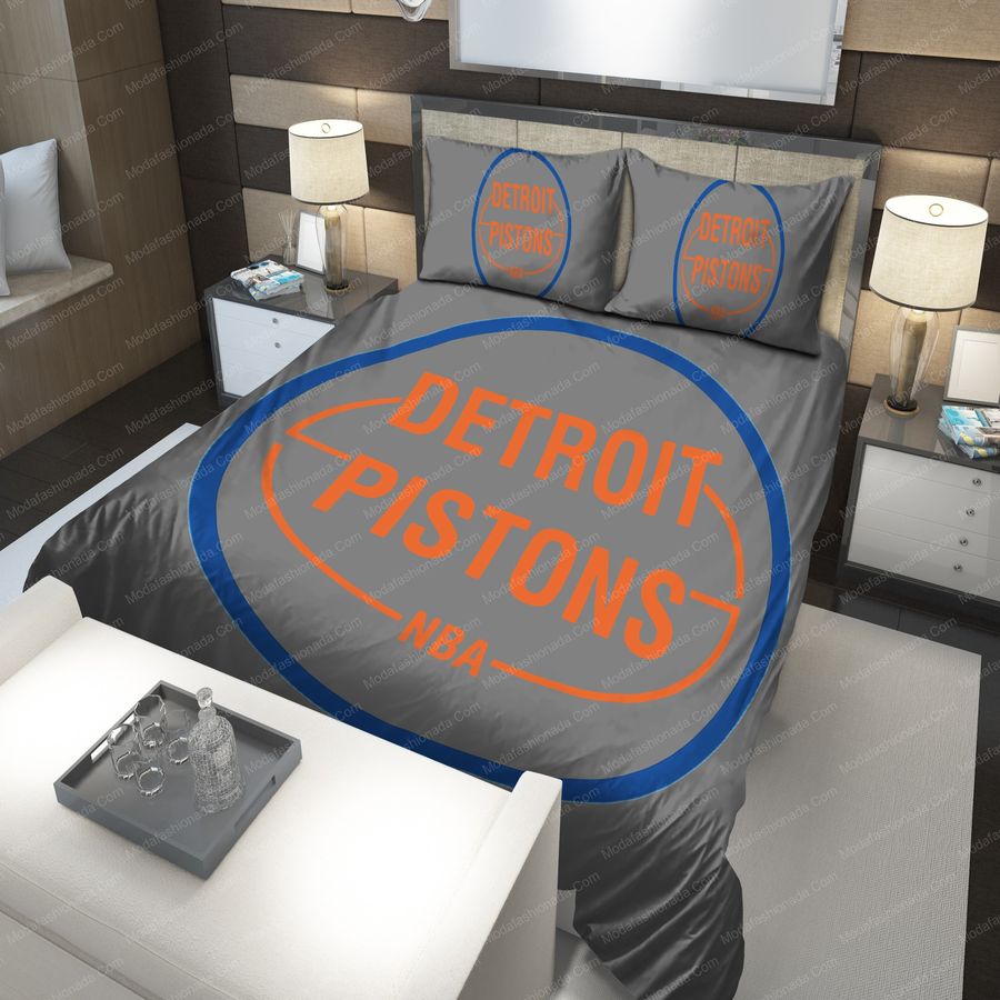 1975-1979 Logo Detroit Pistons NBA 220 Bedding Sets
