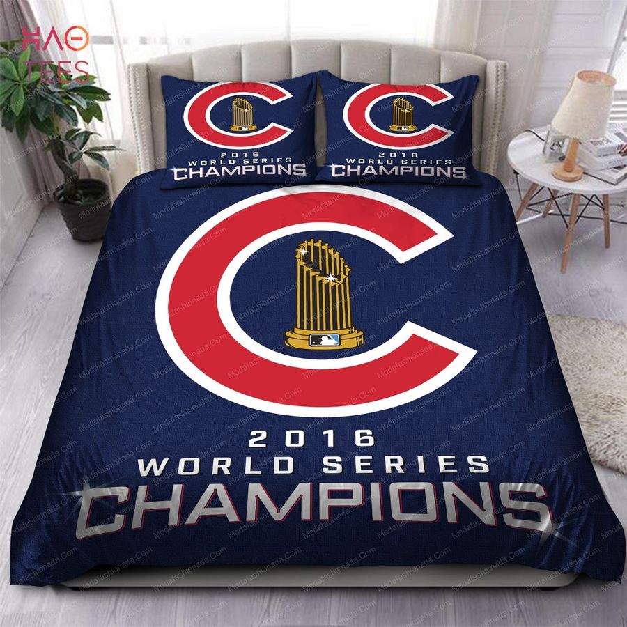 2016 Worrld Series Champions Chicago Cubs MLB Bedding Sets