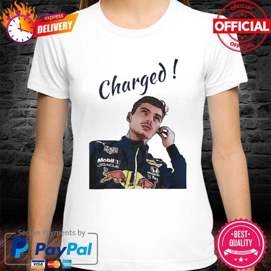 2021 Max Verstappen F1 World Champion Charged For F1 World Champion T-shirt