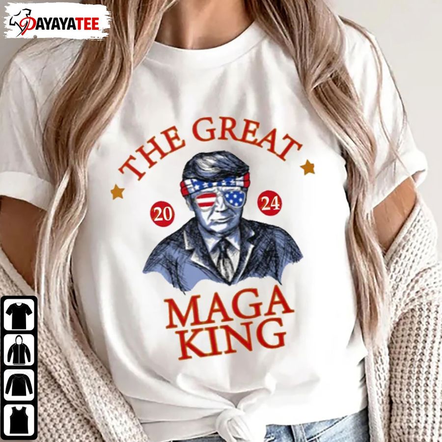 2024 Trump Ultra Maga for Great King Maga Shirt