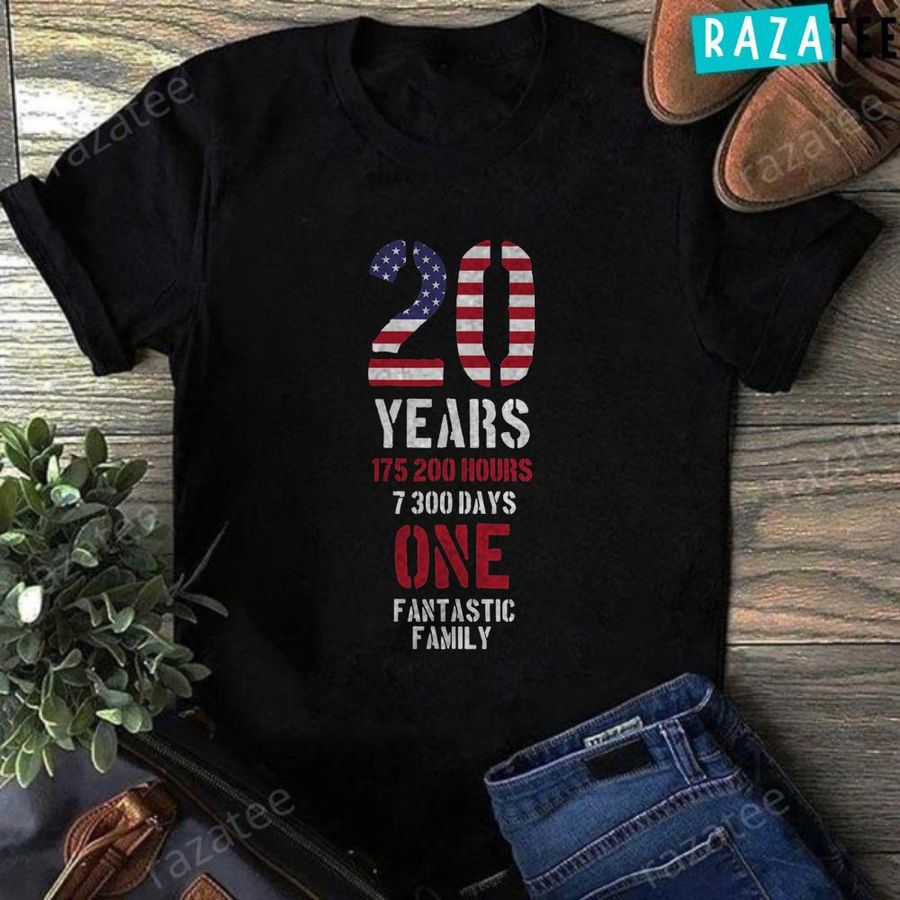 20th Anniversary Gift for  Husband T-Shirt