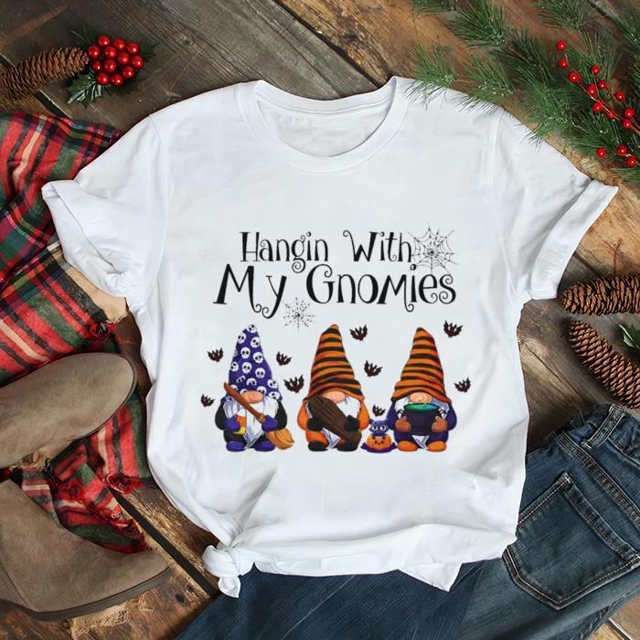 3 Nordic Gnomes Gnome Hangin’ with My Gnomies Halloween T Shirt