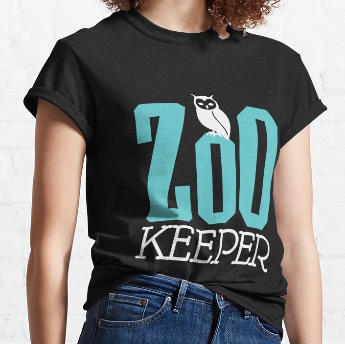 3515 Zookeeper-African-Savanna-Wildness- Classic T-Shirt