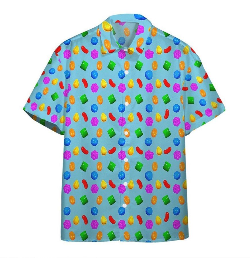 3d Candy Crush Saga Custom Hawaiian Shirt