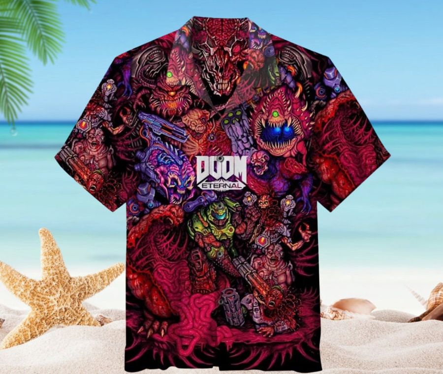 3d Doom Eternal For Beer Hawaii Shirt